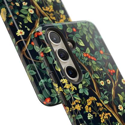 Floral Phone Case - Tough Cases, Colorful Nature Design, Gift for Flower Lovers, Phone Accessory, Unique Cell Phone Cover