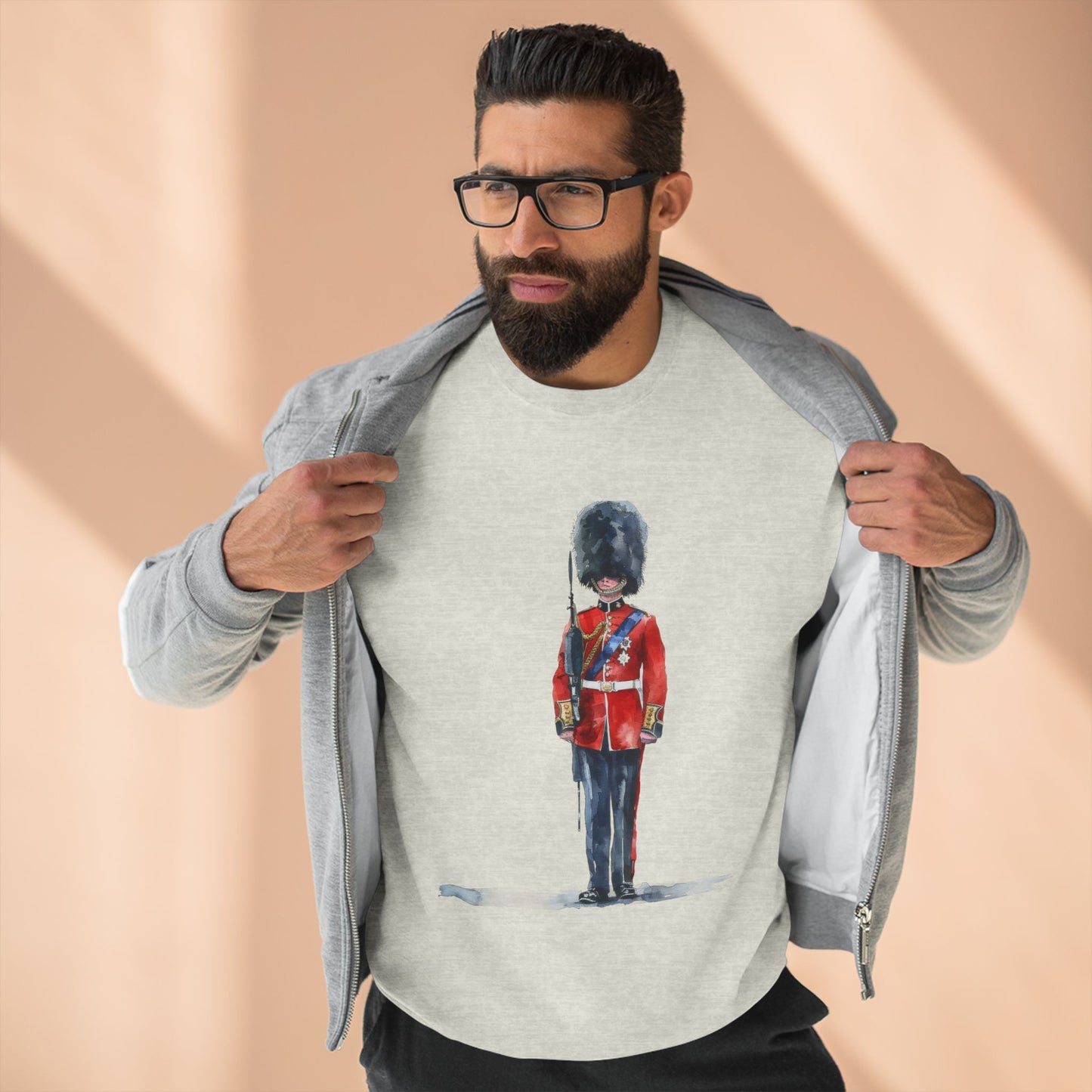 Unisex Crewneck Sweatshirt - Red Jacket Bodmin Keep: Cornwall's Army Museum
