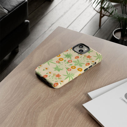 Floral Tough Cases | Stylish Phone Cover, Durable Protective Case, Gift for Her, Spring Accessories, Nature Lover