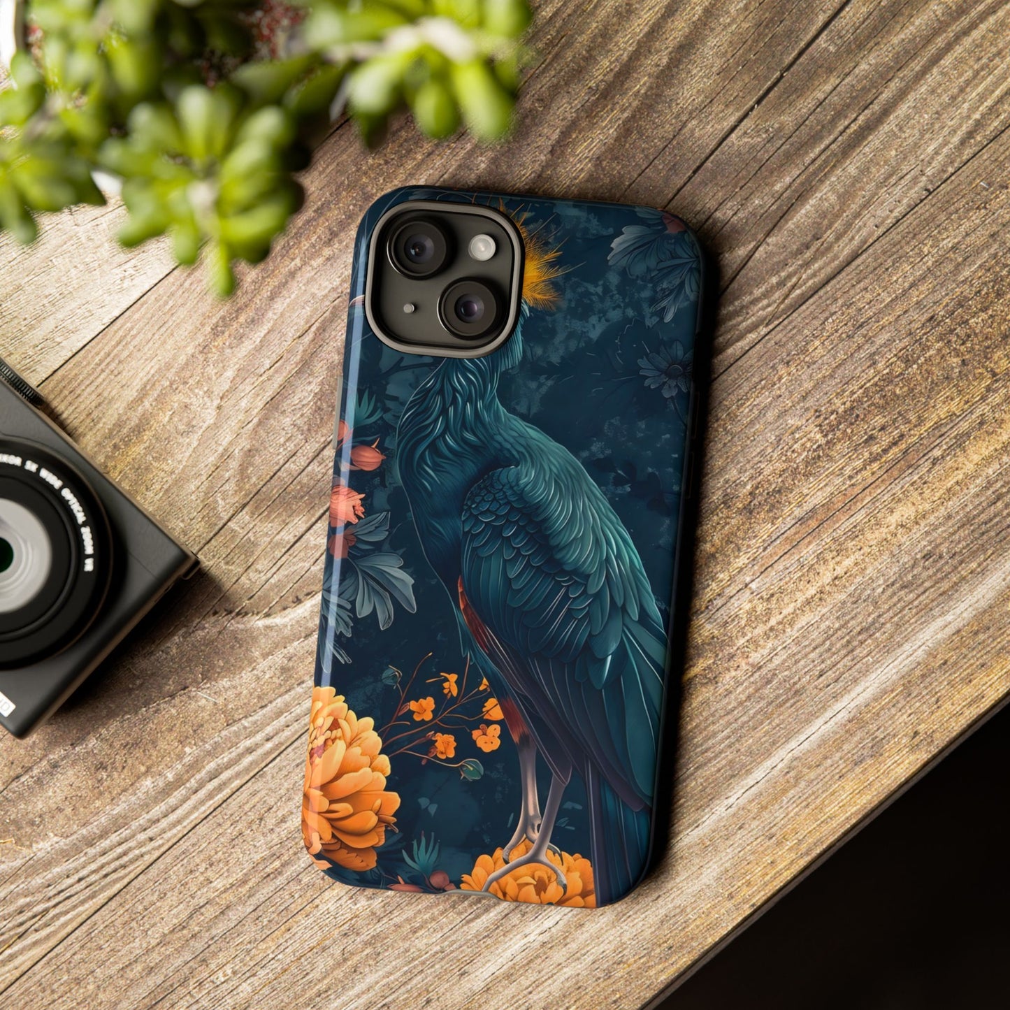 Tough Cases: Stylish Phone Case with Vibrant Parrot Design, Floral Phone Cover, Unique Gift for Bird Lovers, Trendy Tech Accessory, [...]