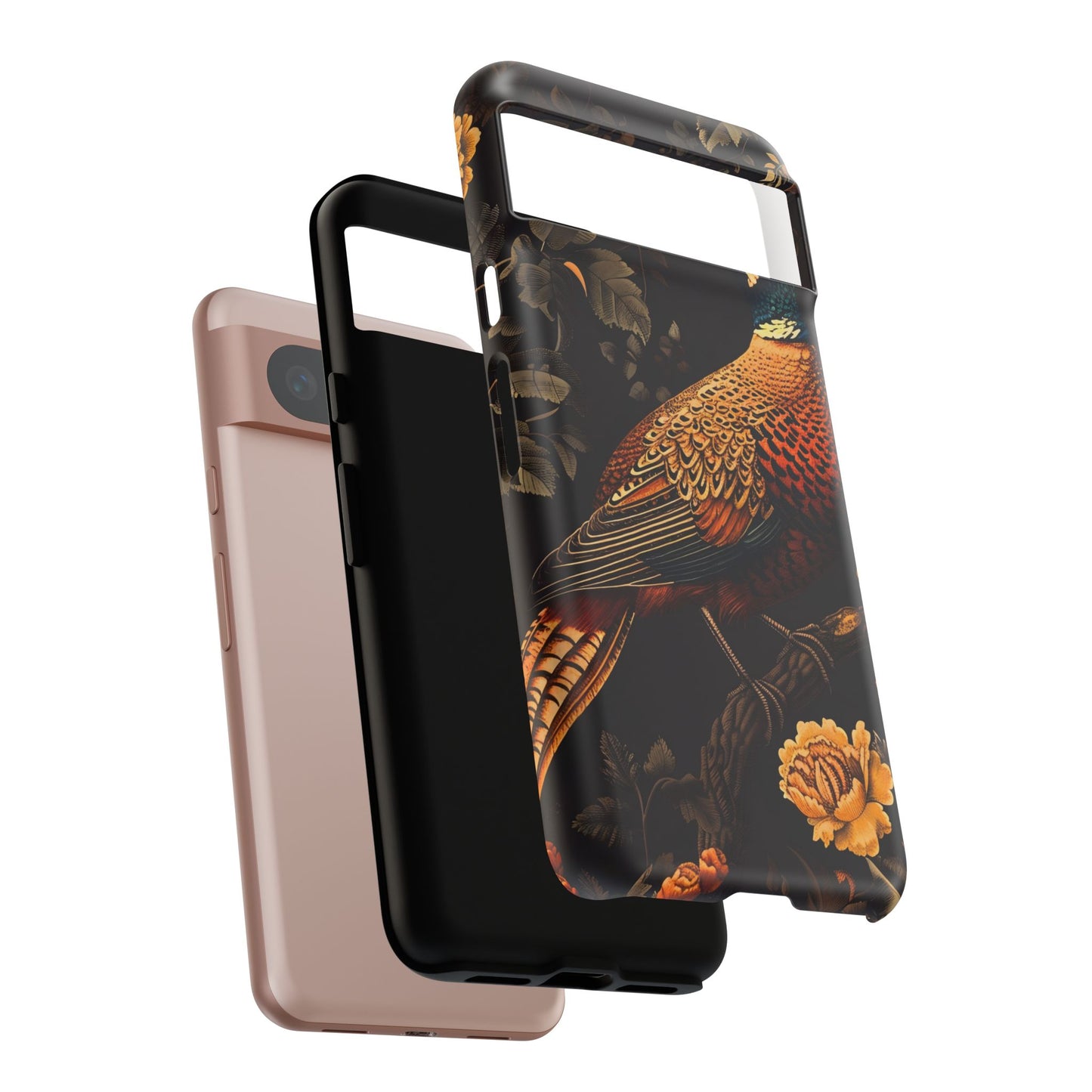Elegant Bird Phone Case with Floral Design, Tough Phone Cover, Artistic Cell Phone Accessory, Unique Gift for Nature Lovers, Stylish [...]