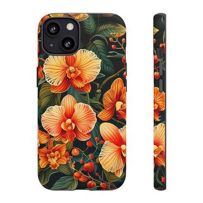 Floral Phone Case - Tough Cases, Protective Cover, Gift for Her, Smartphone Accessory, Floral Design, Nature-Inspired