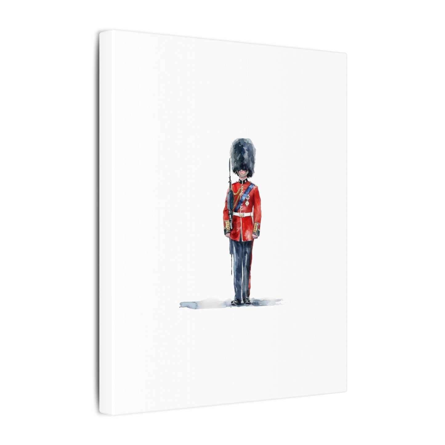 Royal Guard Canvas Art Print, British Soldier Wall Decor, Home Decoration, Gift for History Lovers, Art for Offices, Unique Wall Gallery
