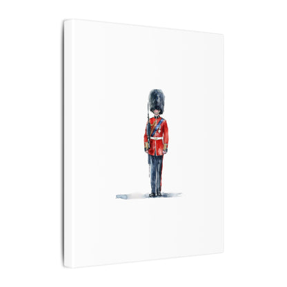 Royal Guard Canvas Art Print, British Soldier Wall Decor, Home Decoration, Gift for History Lovers, Art for Offices, Unique Wall Gallery