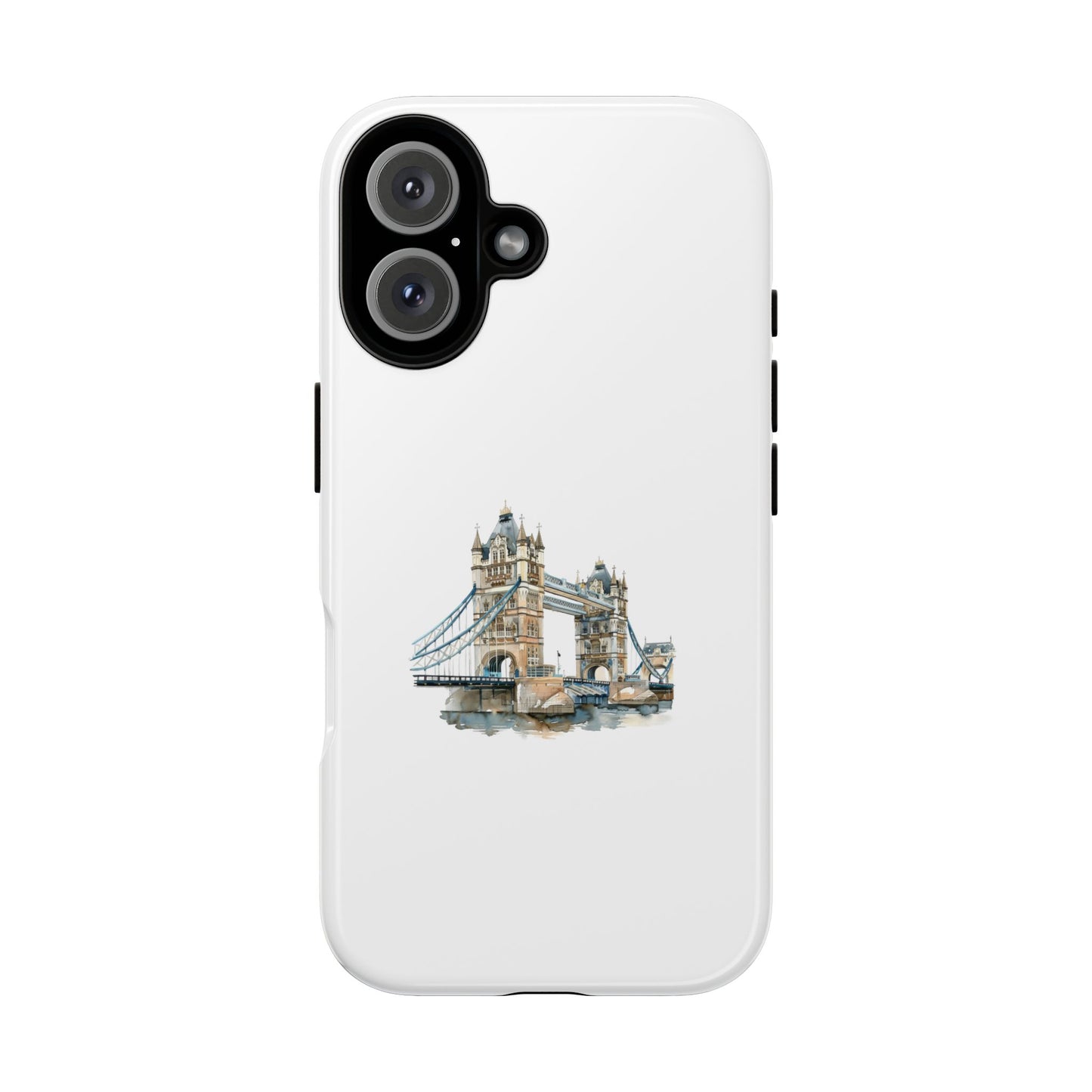 Watercolor London Bridge Phone Case - Tough and Stylish Protective Cover