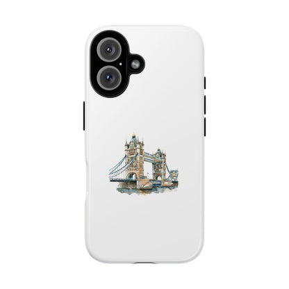Watercolor London Bridge Phone Case - Tough and Stylish Protective Cover