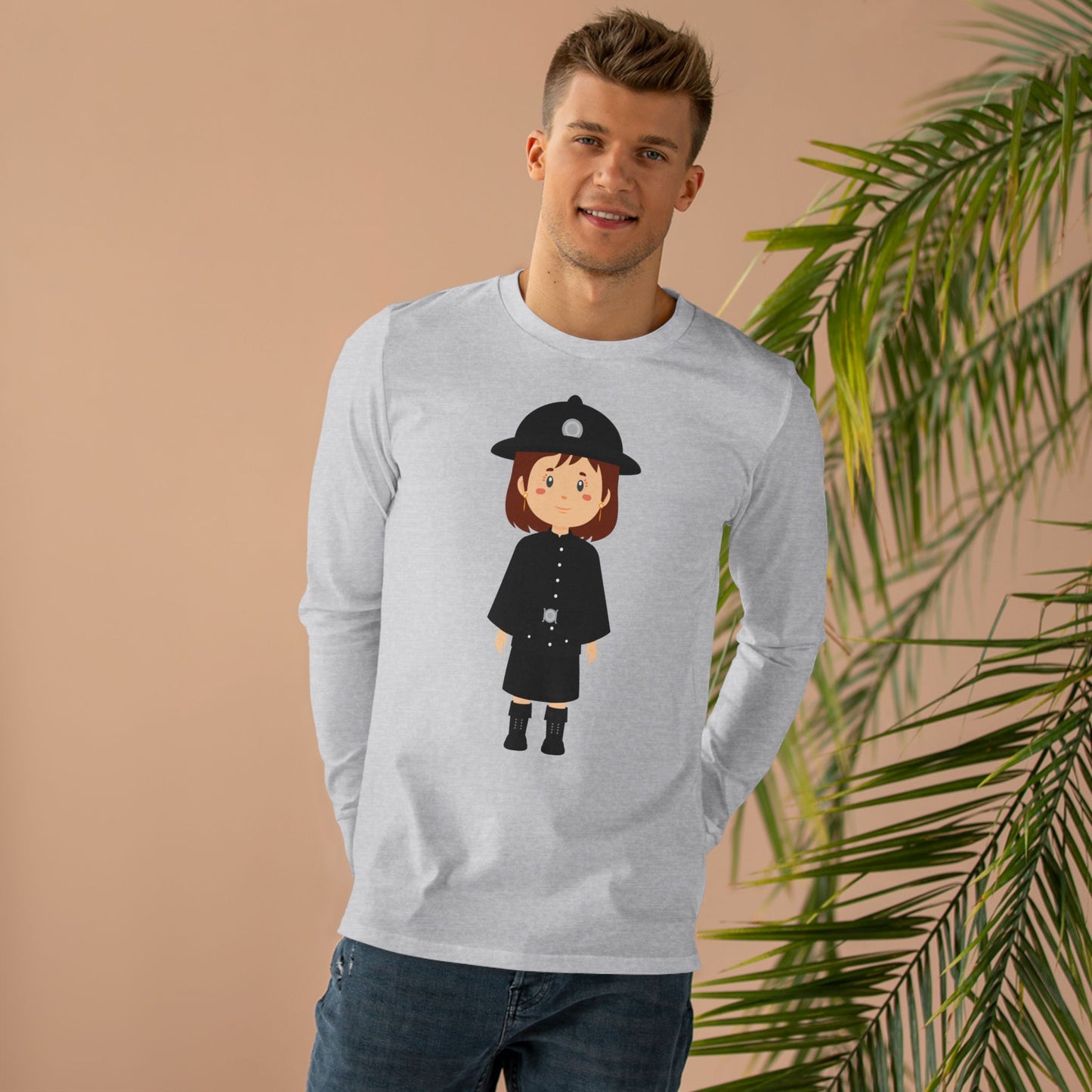 Men’s Base Longsleeve Tee - British Honorable Soldier