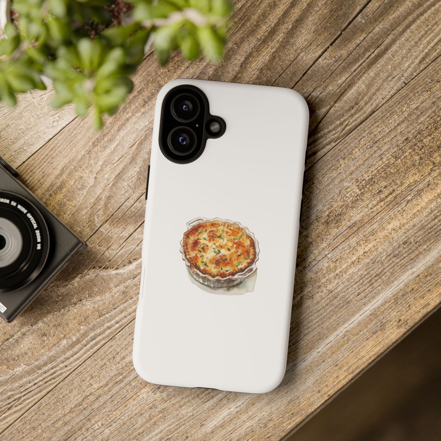 Quiche Lover's Phone Case - Stylish Tough Cases for Foodies