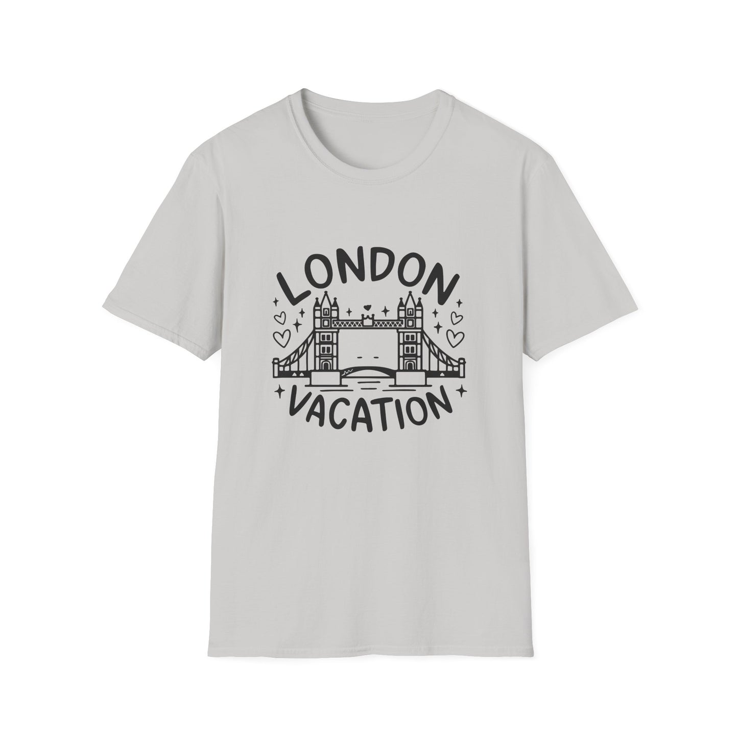 London Vacation Trendy Unisex Softstyle T-Shirt
