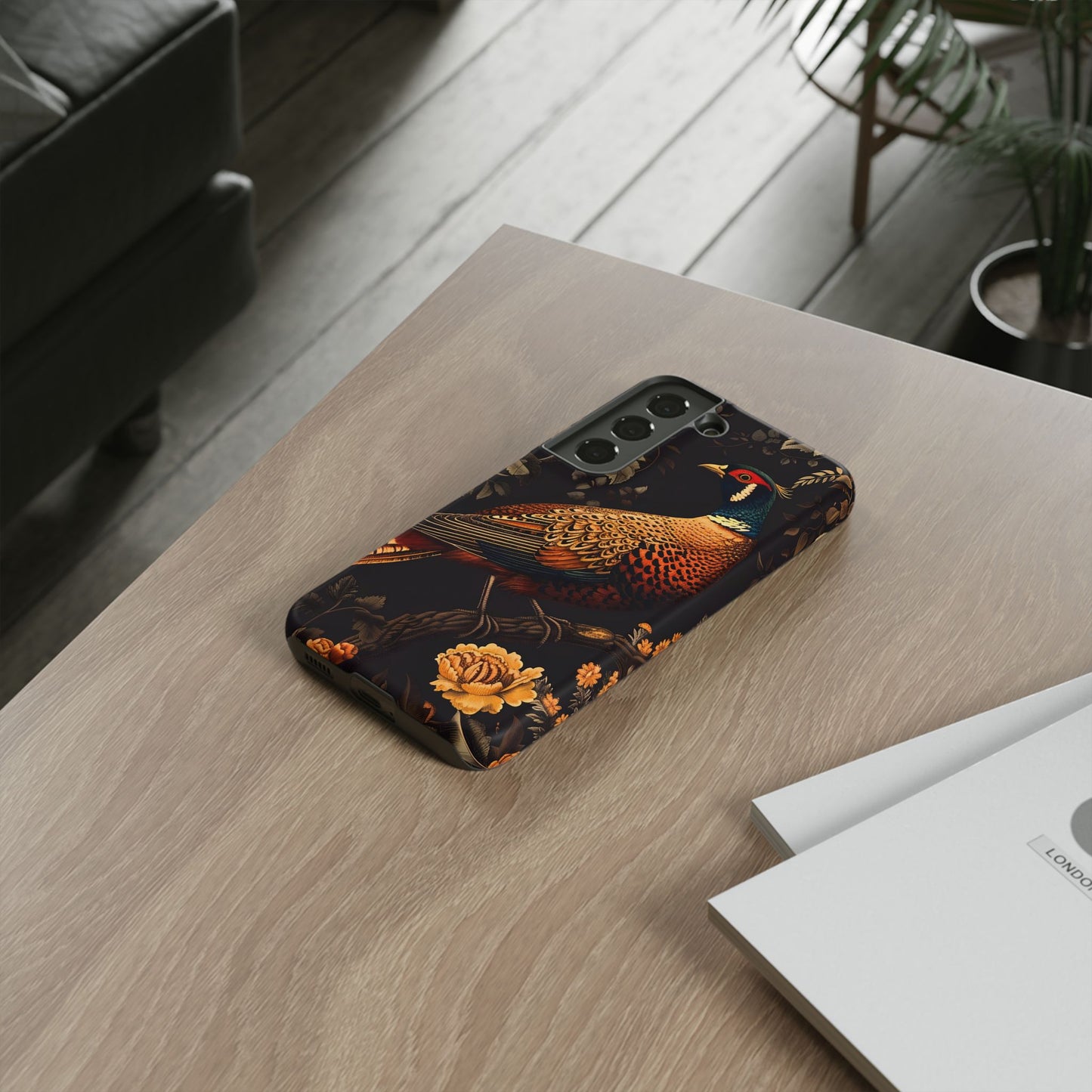 Elegant Bird Phone Case with Floral Design, Tough Phone Cover, Artistic Cell Phone Accessory, Unique Gift for Nature Lovers, Stylish [...]
