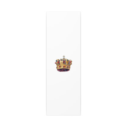 Crown Art Print, Royal Wall Decor, Matched for Home or Office, Gift for Art Lovers, Unique Royalty Artwork