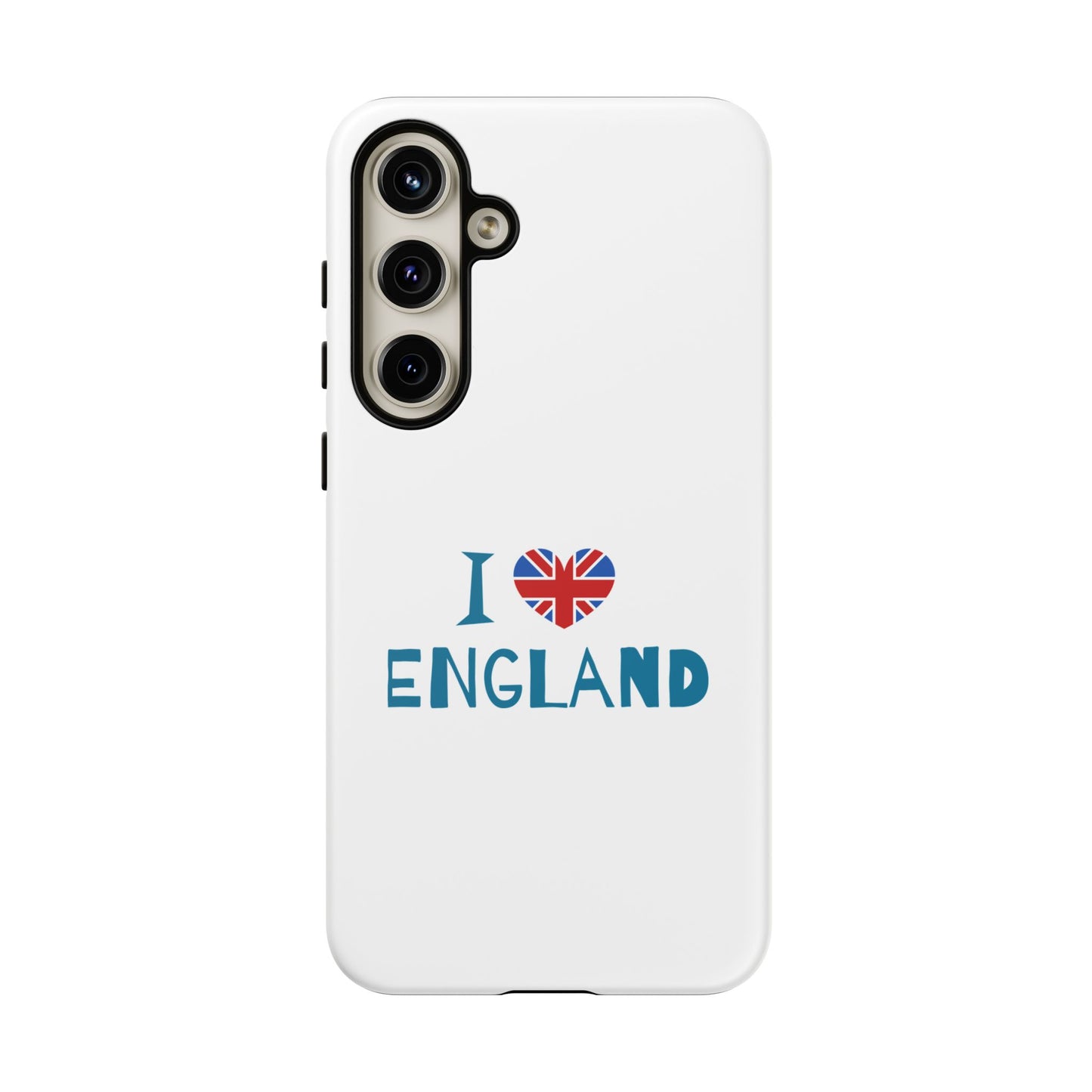 I Love England Phone Case - Stylish Tough Cases for UK Enthusiasts