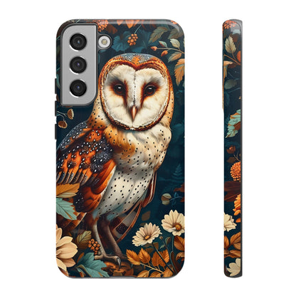Barn Owl Phone Case | Tough Cases, Nature Lover Gift, Wildlife Accessory, Eco-Friendly Phone Protection, Unique Gift Idea
