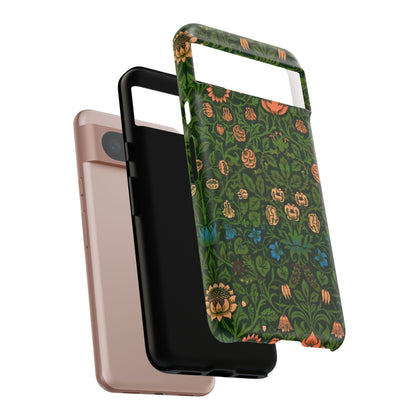 Crimson Leaf Whirl – Phone Case - Tough Cases