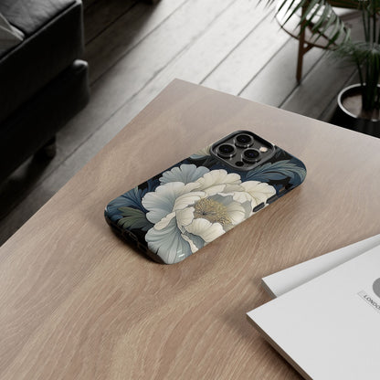 Floral Phone Case - Elegant Tough Cases for Nature Lovers, Stylish Protective Cover for Gifts, Birthdays, Mom's Day, Floral Design