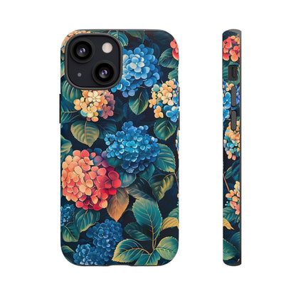 Floral Phone Case, Stylish Tough Case for Gardener Gift, Flower Lover Accessory, Pretty Floral Design, Protective Case