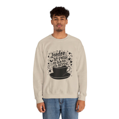 Unisex Heavy Blend™ Crewneck Sweatshirt Classy - London's Nostalgic Tea