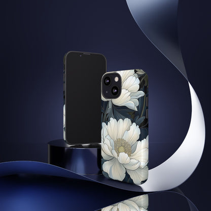 Elegant Floral Phone Case, Floral iPhone Cover, Flower Art Phone Case, Eco-Friendly Mobile Protection, Tough & Stylish Phone Case