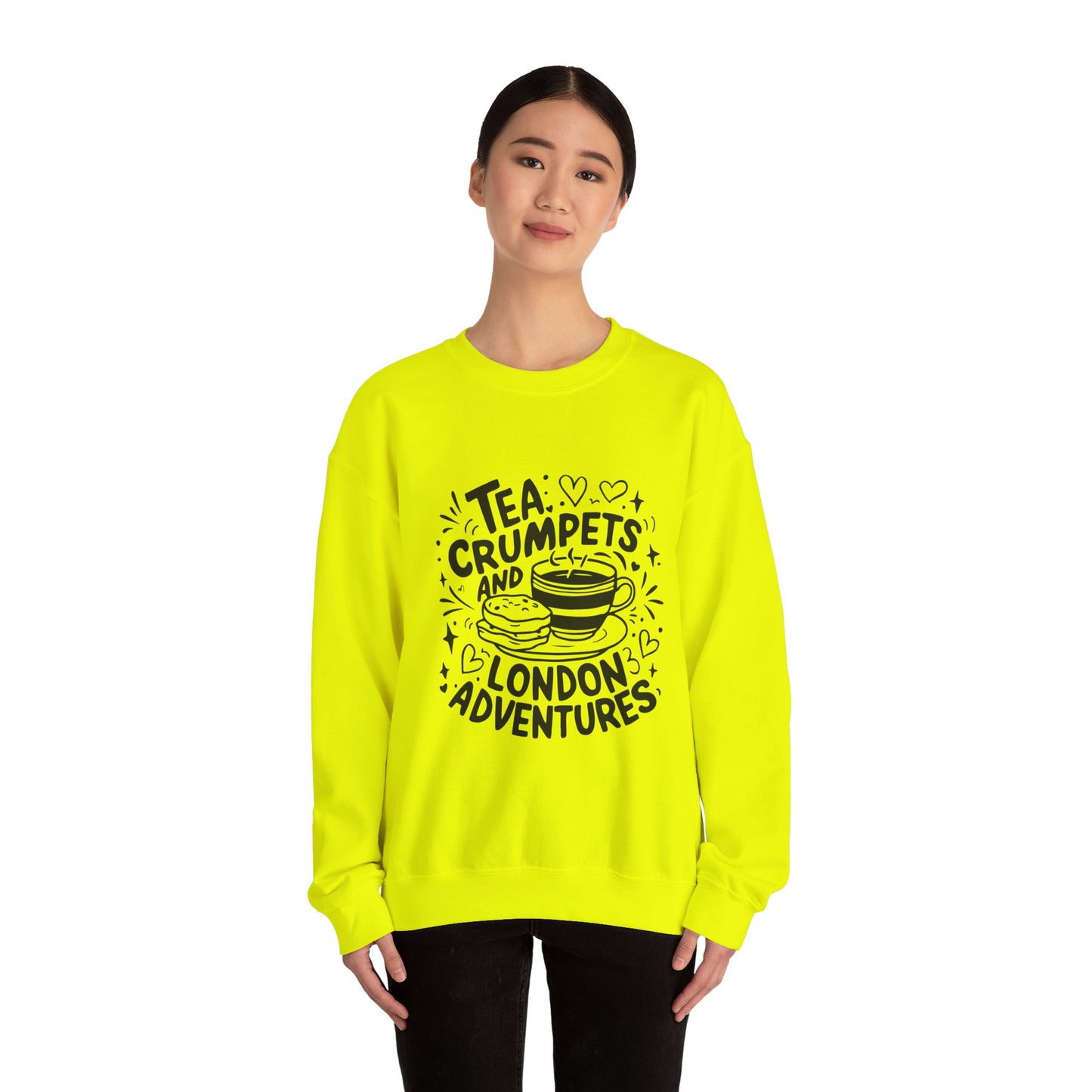 Unisex Heavy Blend™ Crewneck Sweatshirt - London's Cozy Adventures