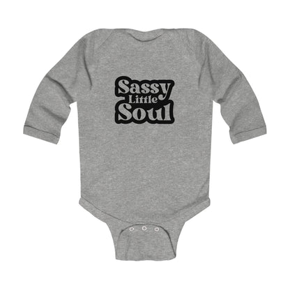 Sassy Little Soul Infant Long Sleeve Bodysuit - Playful Baby Apparel