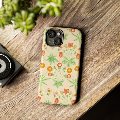 Floral Tough Cases | Stylish Phone Cover, Durable Protective Case, Gift for Her, Spring Accessories, Nature Lover