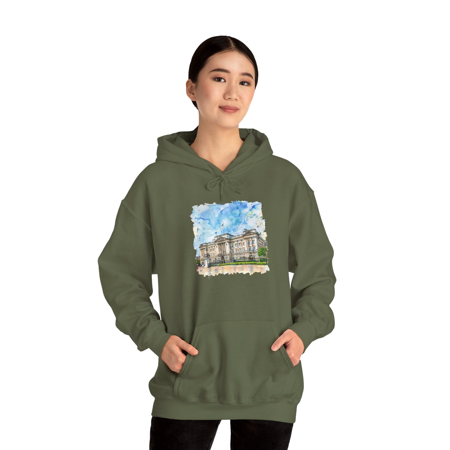 Unisex Heavy Blend™ Hooded Sweatshirt - British Nature - Scenic Landscapes and Natural Beauty