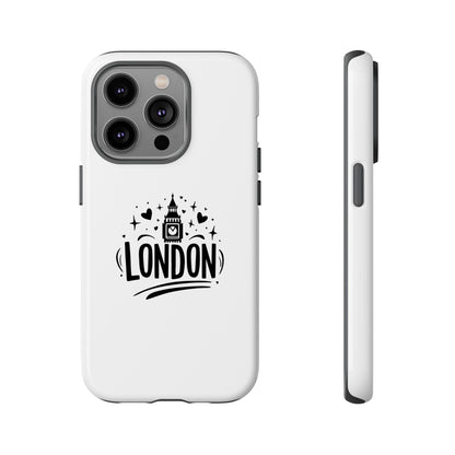 Stylish Phone Case for London Lovers, London Gift, Travel Accessory, Unique Smartphone Case, Cityscape Phone Cover