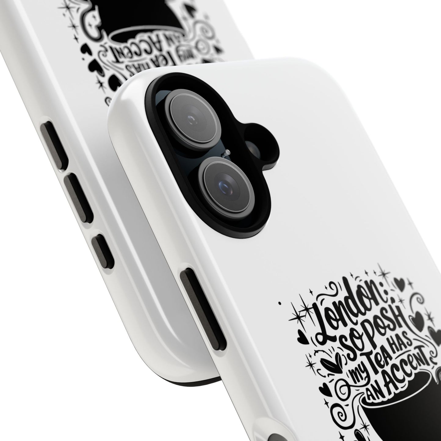 Posh Tea iPhone Case - London Accent Design