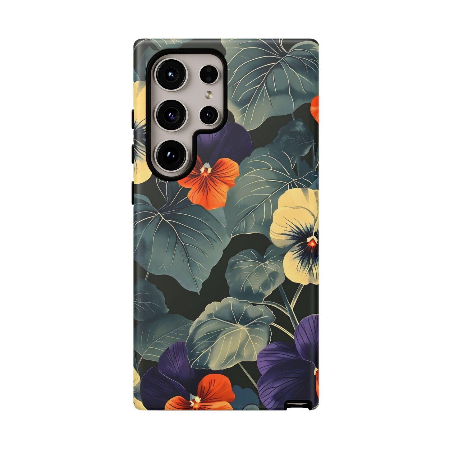 Tough Cases Floral iPhone Case, Tough Phone Cover, Stylish Floral Design, Gift for Her, Summer Vibe, Durable Protective Case
