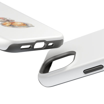 Charming Magnetic Tough Cases - Unique Art Phone Covers, Gift for Tea Lovers, Cute Phone Accessories, Stylish Tech Gifts