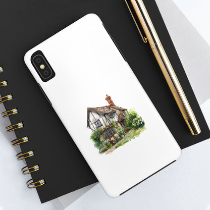 Charming Cottage Tough Phone Case - Rustic Home Design