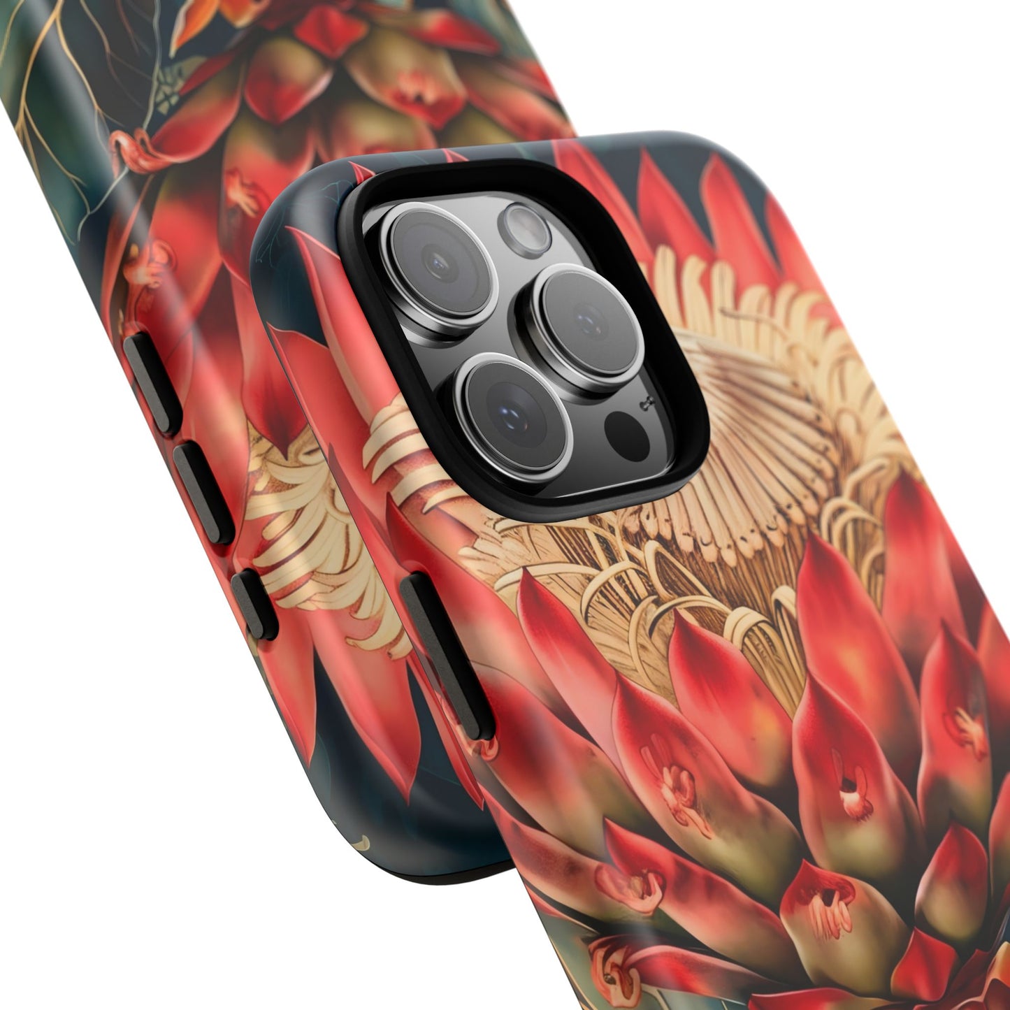 Tough Cases: Vibrant Floral Phone Case, Tough Phone Covers, Floral Art Cases, Nature Design Accessories, Gift for Nature Lovers