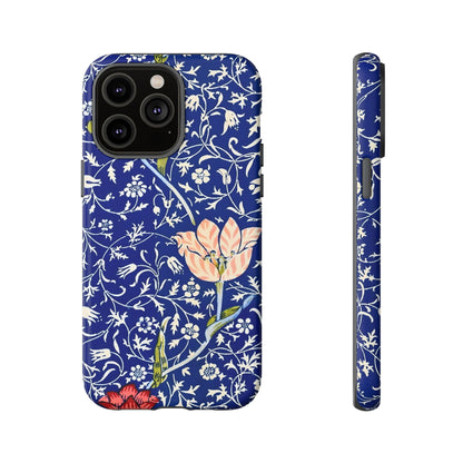 Floral Phone Case, Unique Tough Phone Cover, Gift for Her, Spring Decor, Durable Protective Case, Elegant Floral Design