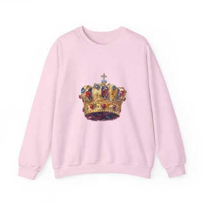 Unisex Heavy Blend™ Crewneck Sweatshirt High Grade - British Royal Crown