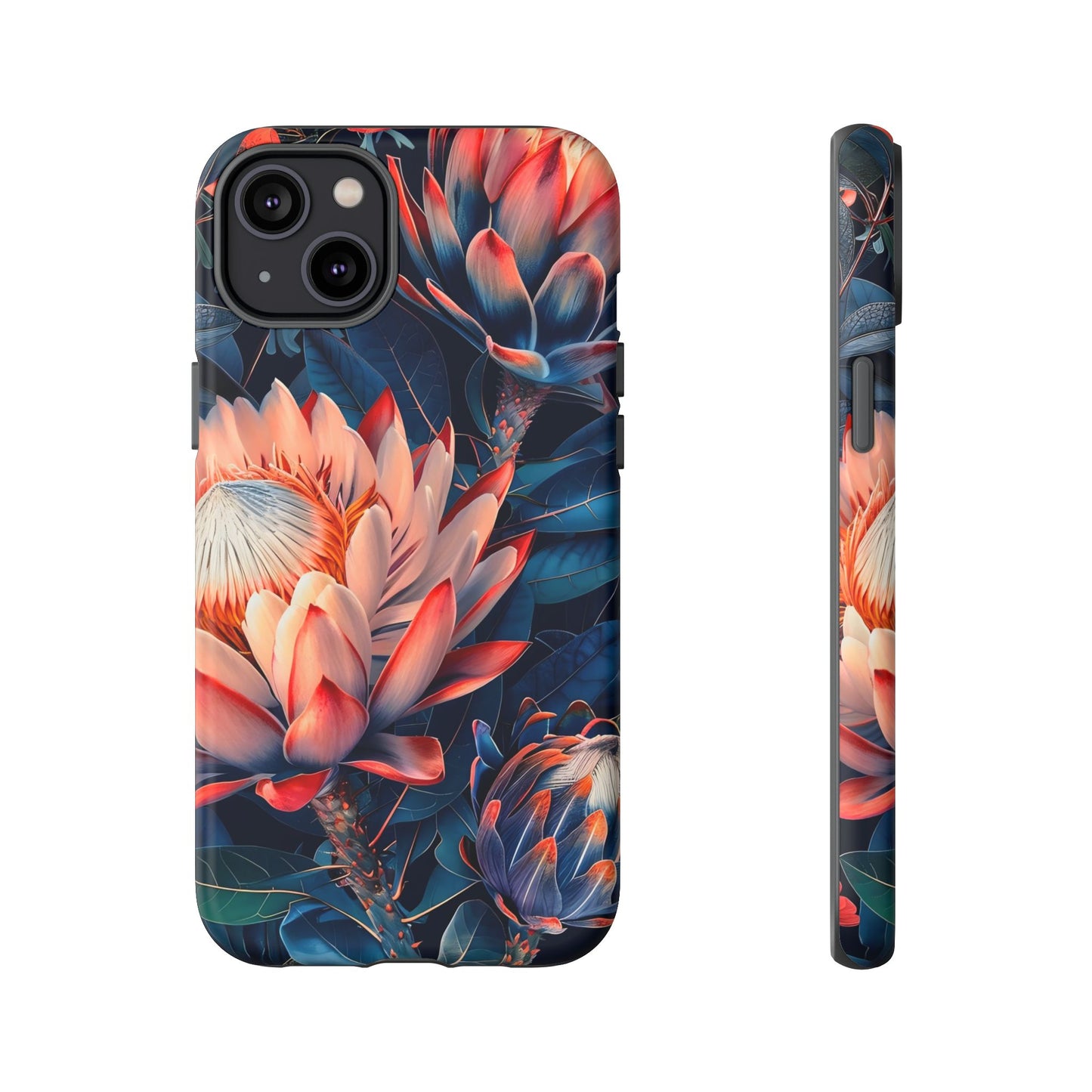 Floral Phone Case | Tough Cases, Floral Design, Phone Accessory, Gift for Her, Customizable Case, Nature Lover Gift