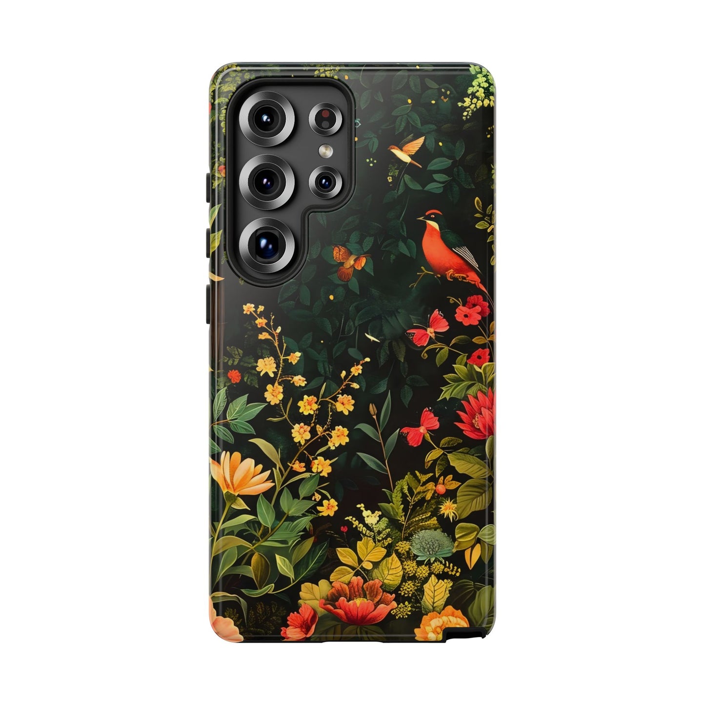 Floral Tough Phone Case, Nature-Inspired Design, Ideal for Garden Lovers, Gift for Birthdays, Christmas, Eco-Friendly Accessory