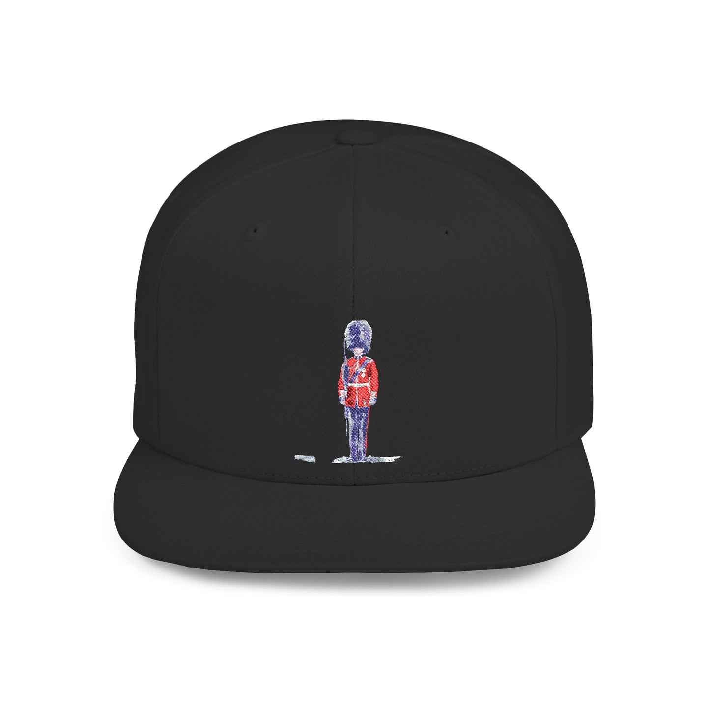 Single Guard Illustration - Flat Bill Snapback