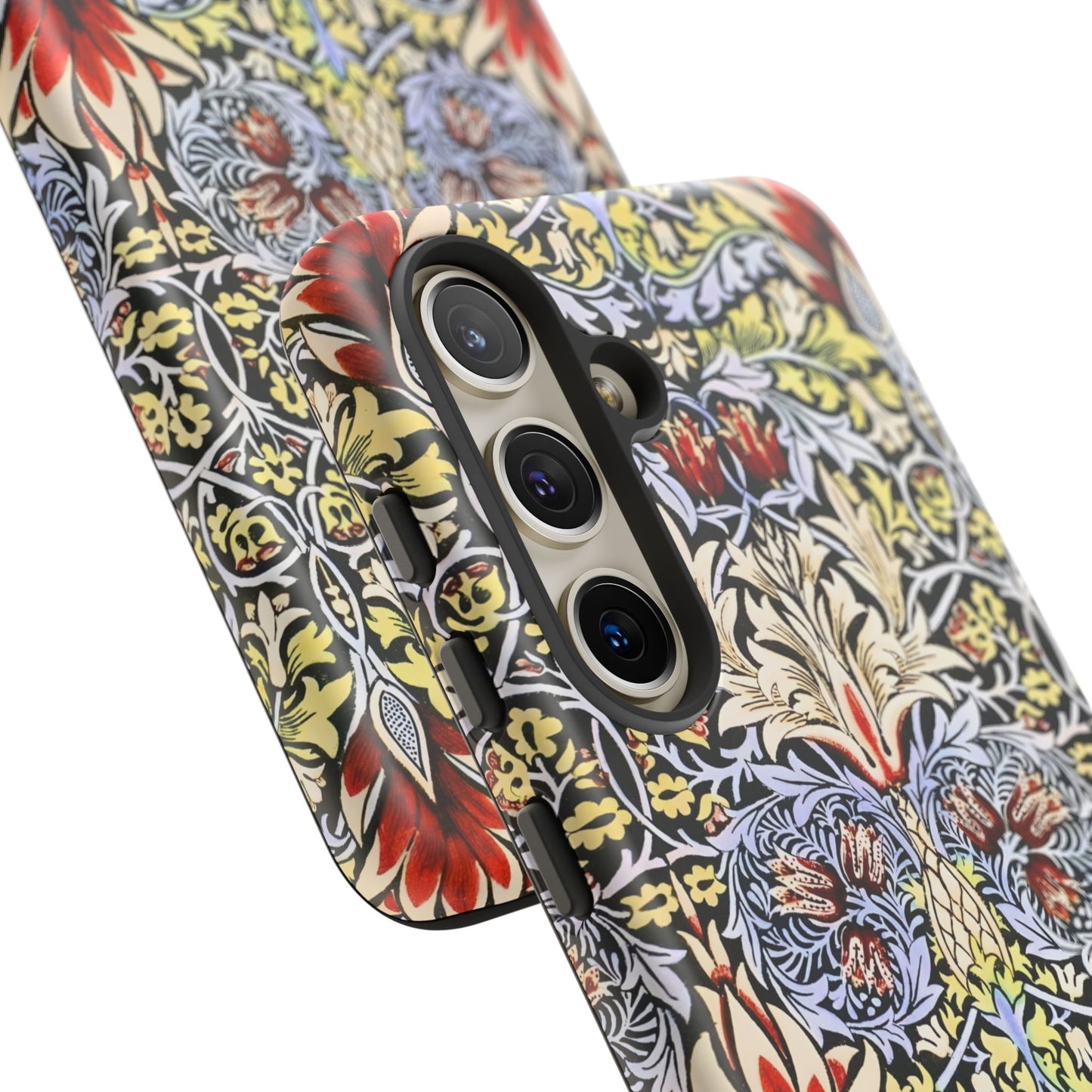 Stylish Phone Case - Floral Design, Tough Cases, Gift for Her, Phone Accessories, Trendy Tech, Unique Cell Phone Cover