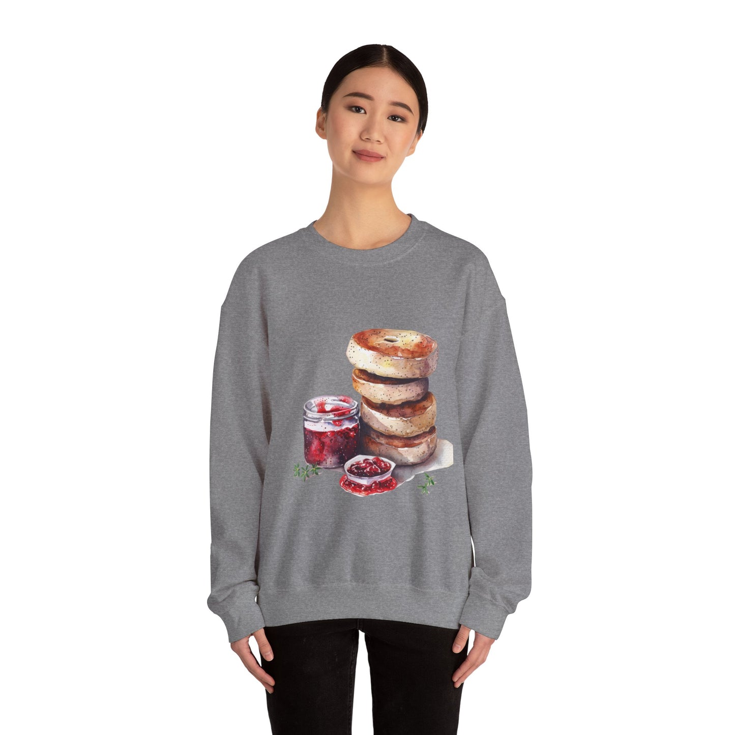 Unisex Heavy Blend™ Crewneck Sweatshirt - Royal Treats - British Cuisine with a Regal Twist