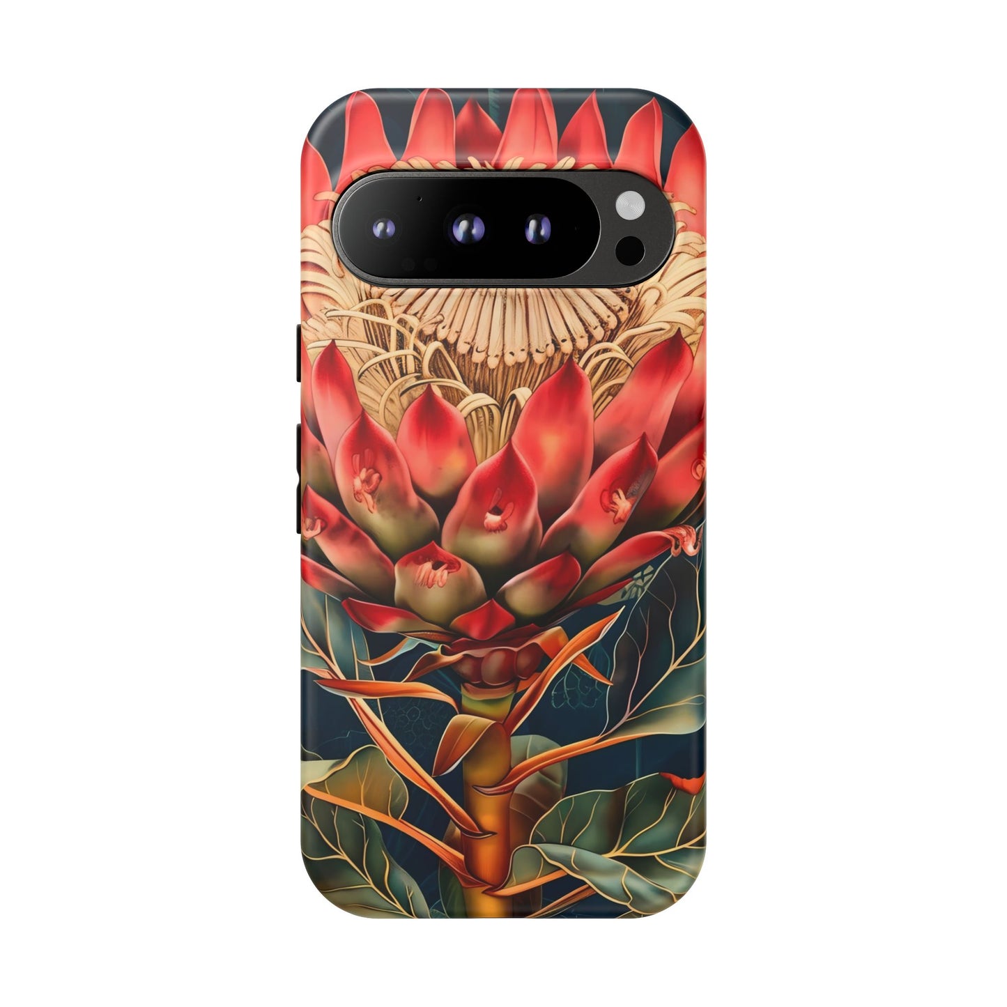 Tough Cases: Vibrant Floral Phone Case, Tough Phone Covers, Floral Art Cases, Nature Design Accessories, Gift for Nature Lovers