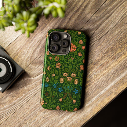 Crimson Leaf Whirl – Phone Case - Tough Cases