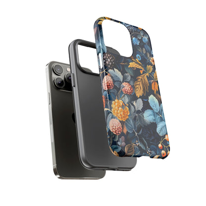 Floral iPhone Case, Tough Phone Cover, Nature-inspired Accessory, Gift for Her, Trendy Protection Case