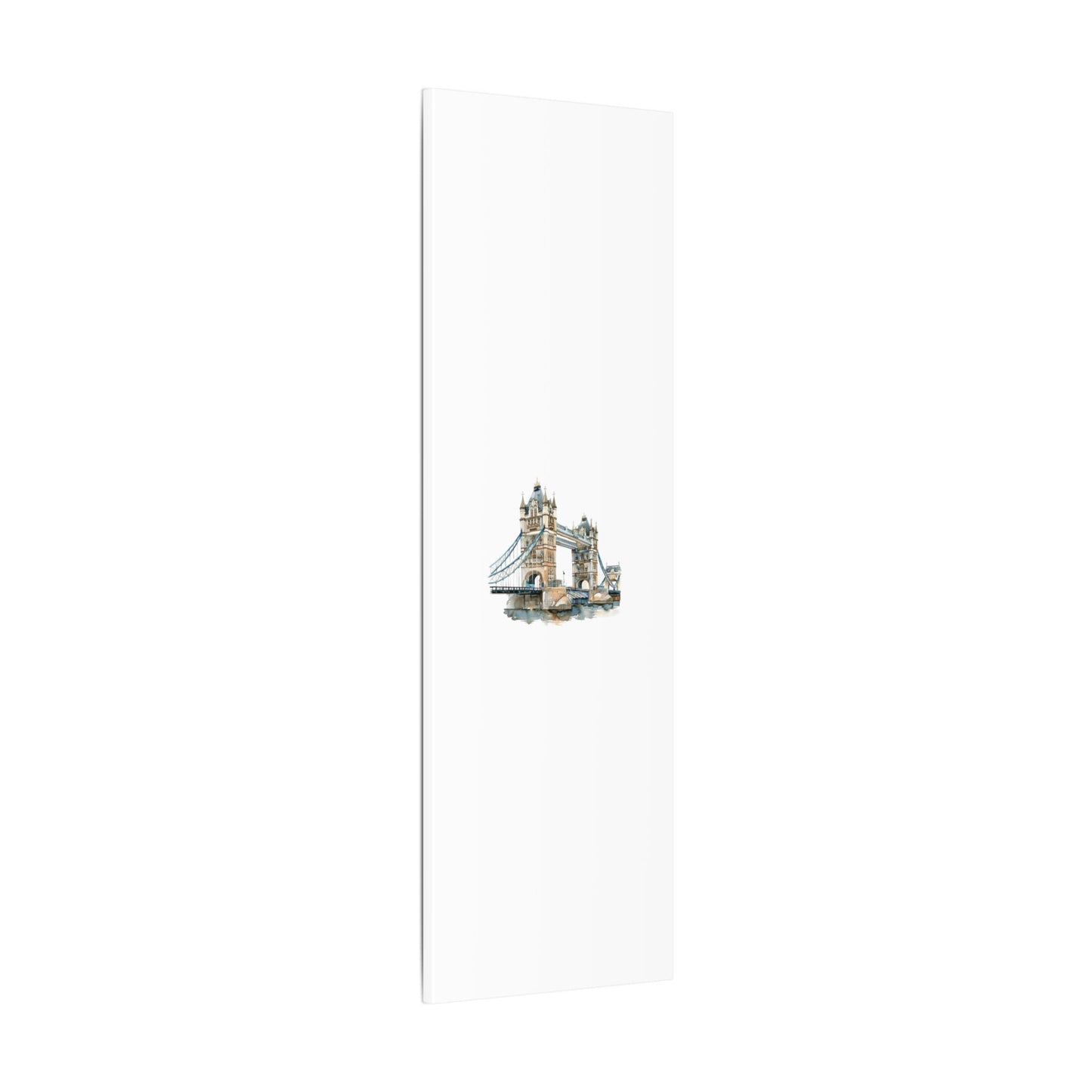 London Bridge Matte Canvas Wall Art, Elegant Home Decor, Unique Gift for Art Lovers, Travel Enthusiast Wall Decor, Modern Aesthetic