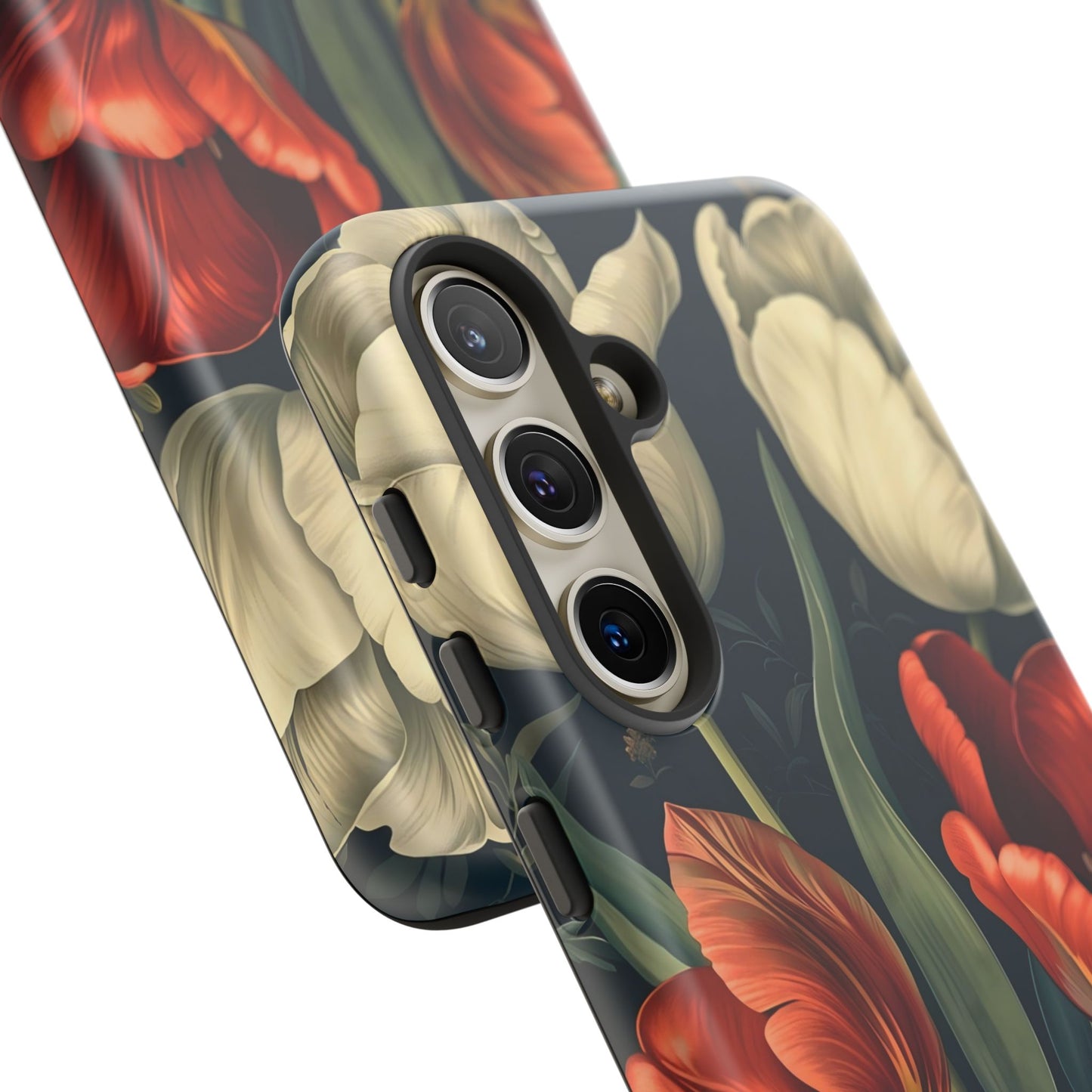 White Flower Tough Cases