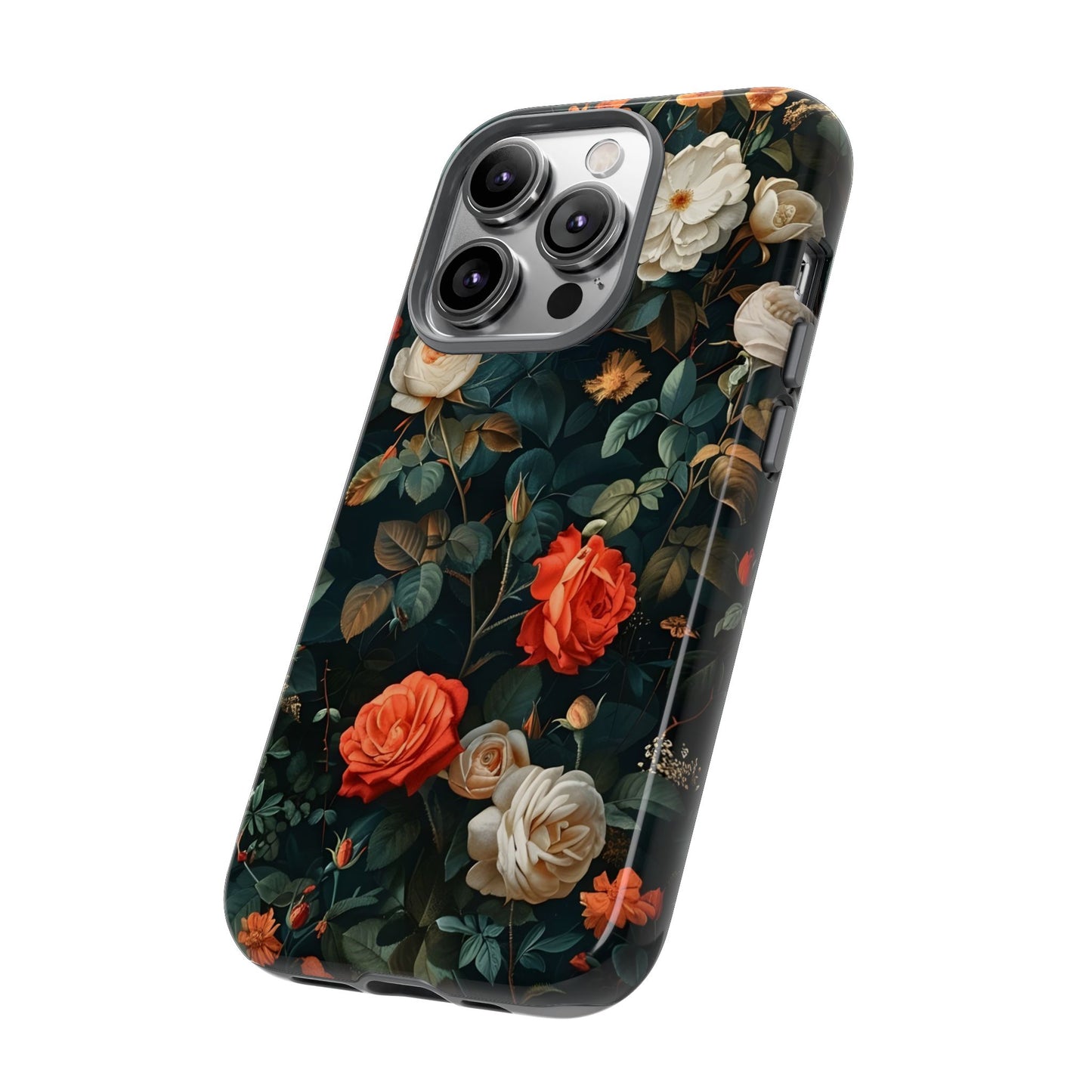Floral Phone Case | Tough Cases with Elegant Design | Gift for Her, Mother's Day, Birthdays, Personalized, Trendy Tech Accessories