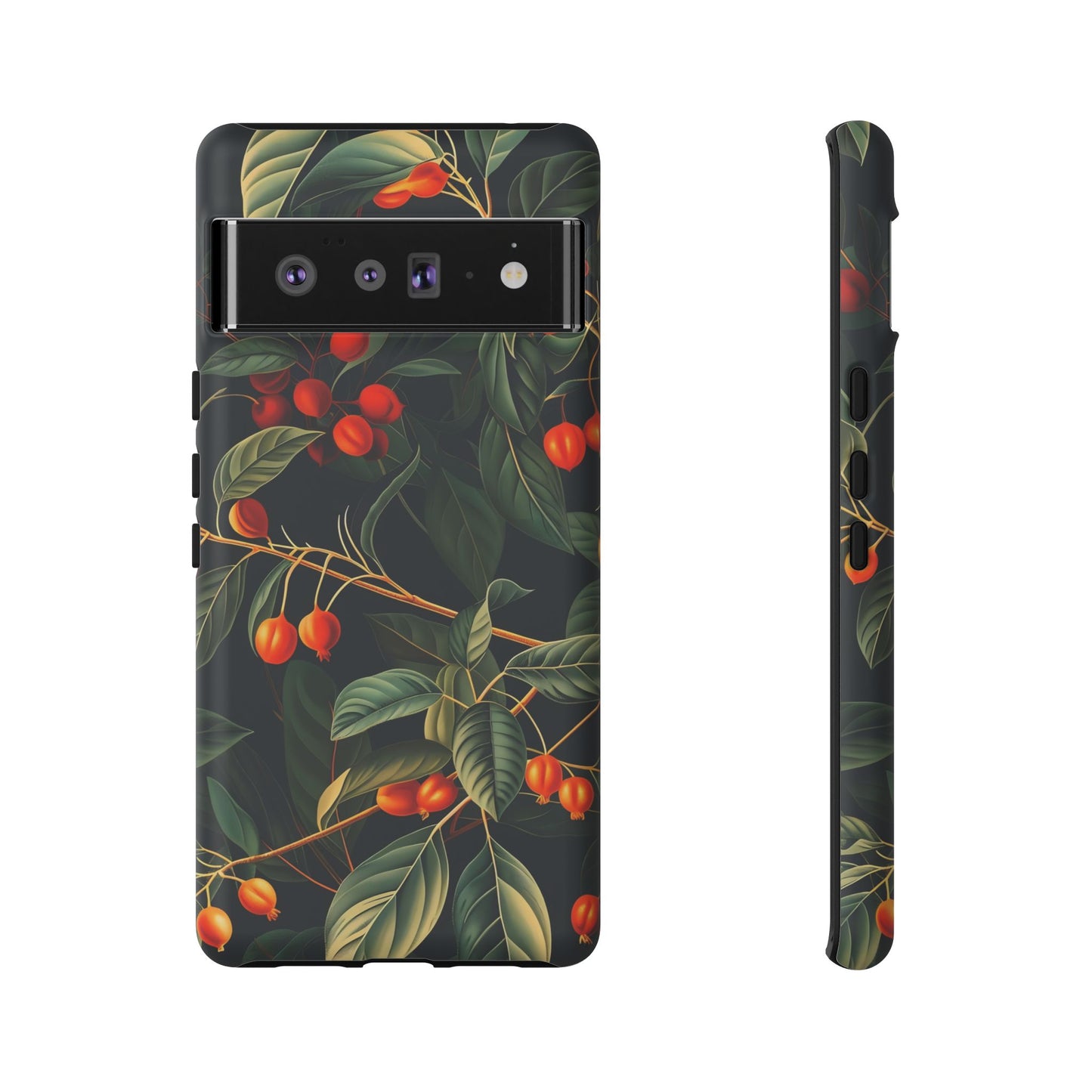 Tough Cases, Floral Phone Case, Nature-Inspired Tech, Unique Gift, Phone Accessory, Botanical Design, Fall Vibes