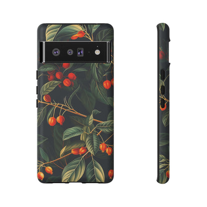 Tough Cases, Floral Phone Case, Nature-Inspired Tech, Unique Gift, Phone Accessory, Botanical Design, Fall Vibes