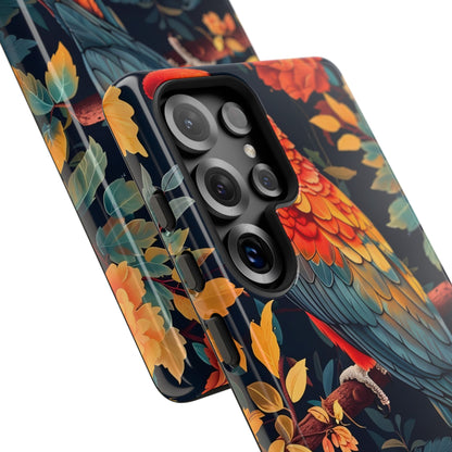 Vibrant Parrot Phone Case - Tough, Stylish, Nature-Inspired, Tropical, Wildlife, Perfect Gift, Summer Vibes
