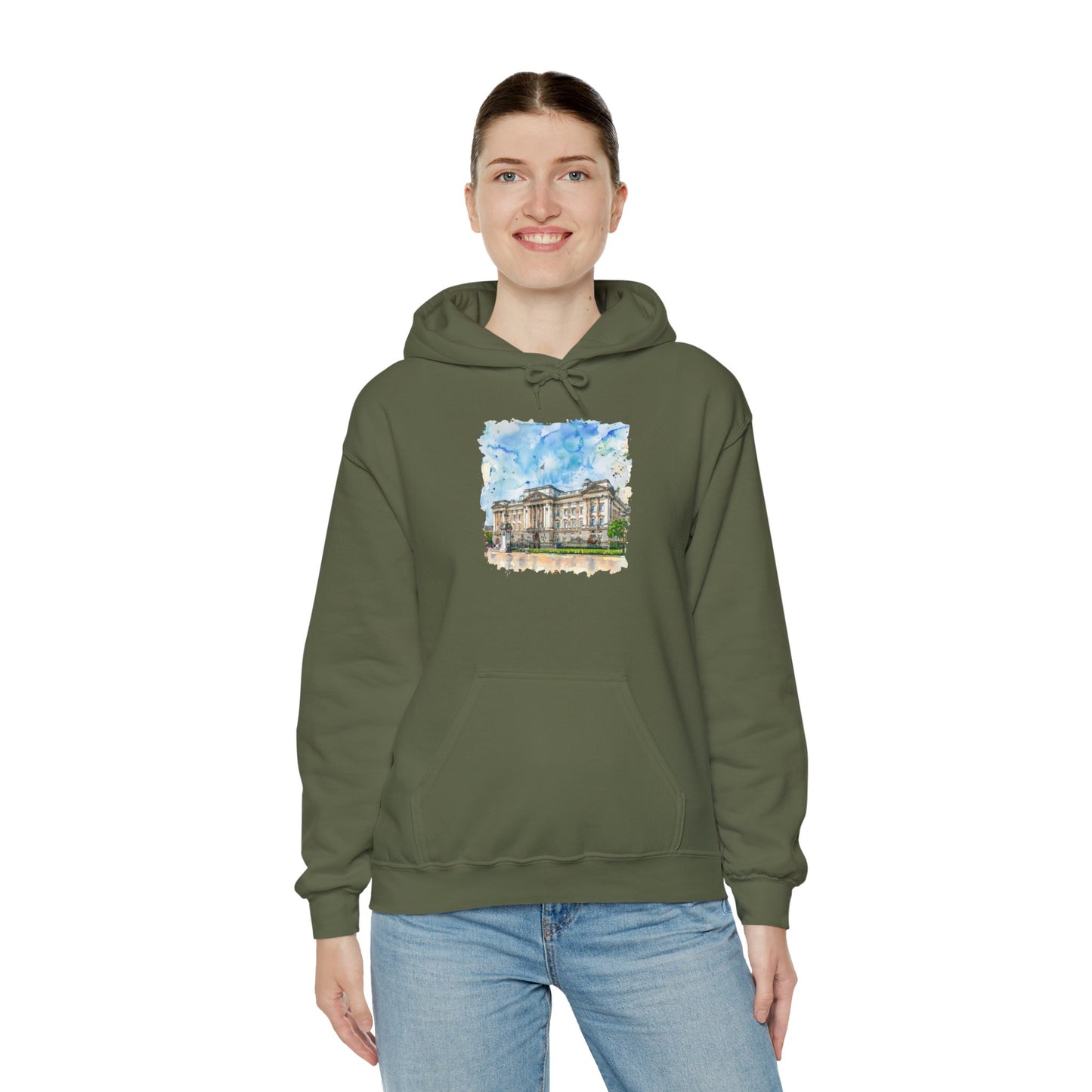 Unisex Heavy Blend™ Hooded Sweatshirt - British Nature - Scenic Landscapes and Natural Beauty