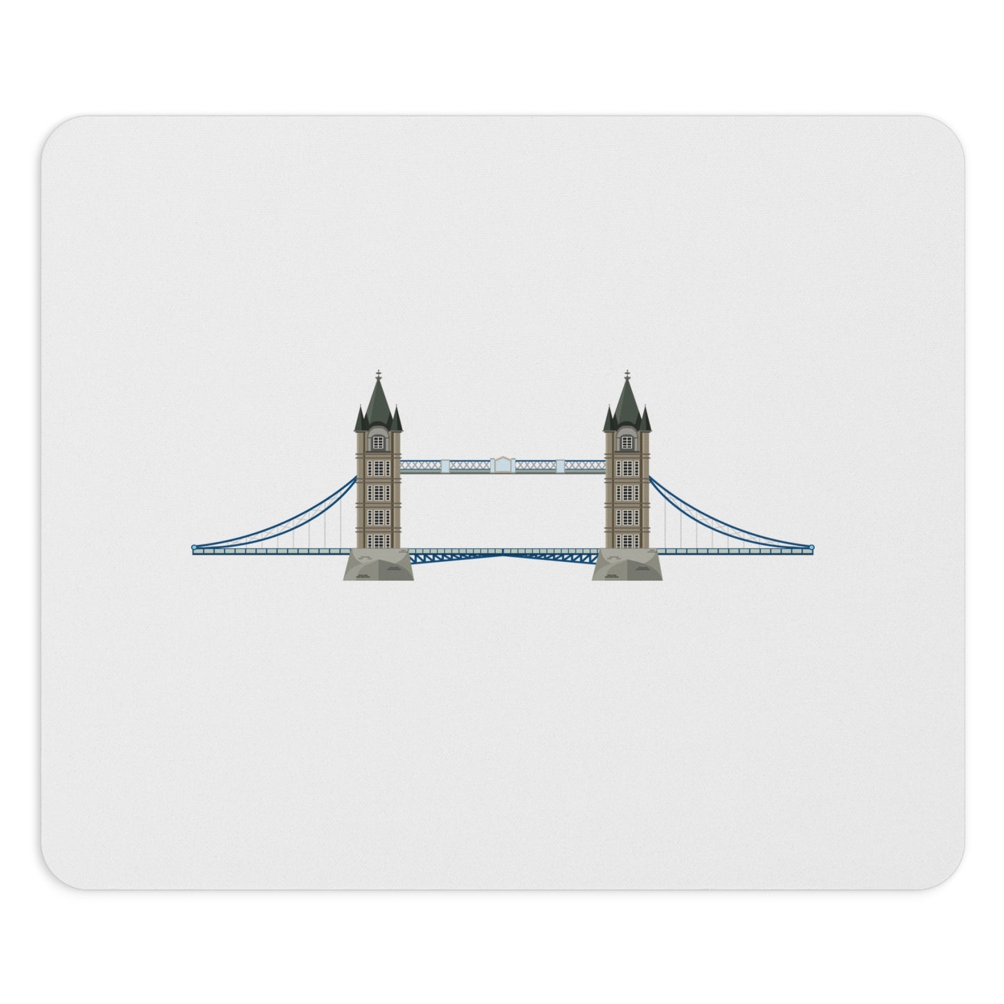 London Bridge Mouse Pad, Gift for Architects, Office Decor, Computer Accessory, Desk Office Supplies